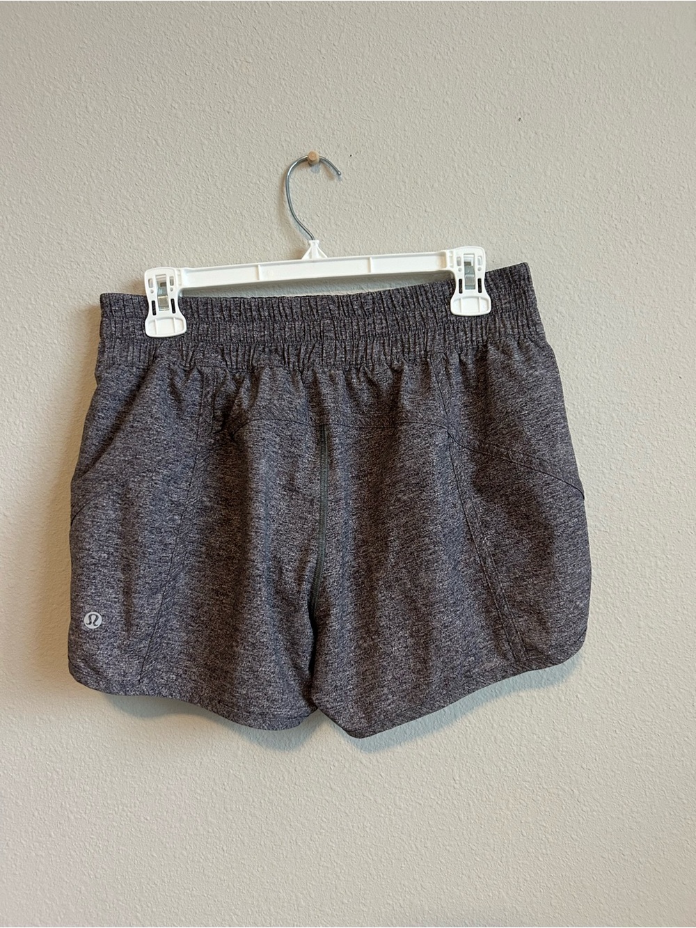 lululemon athletica Dark Charcoal Heather Athletic Shorts